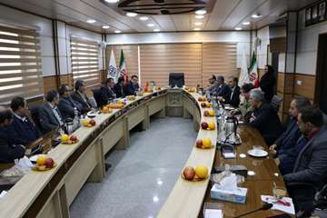 نشست معاون آكادمي پزشكي دولتي کشور  با رئیس دانشگاه 